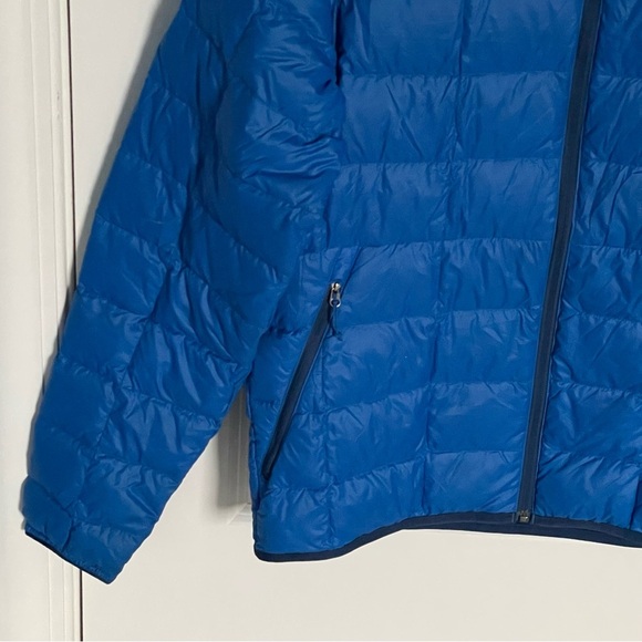 REI Co-op Women's Blue 650 Down Hooded Quilted Puffer Jacket Coat 35392 - Picture 4 of 16